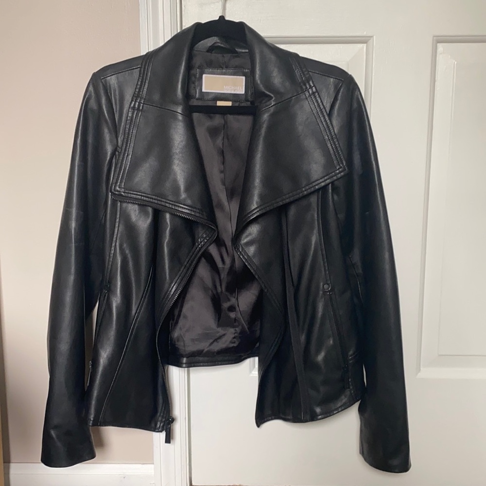 Michael Kors Faux Leather Jacket